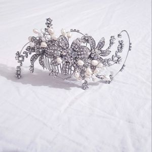 Bride wedding headpiece ( Silver and Gold)
